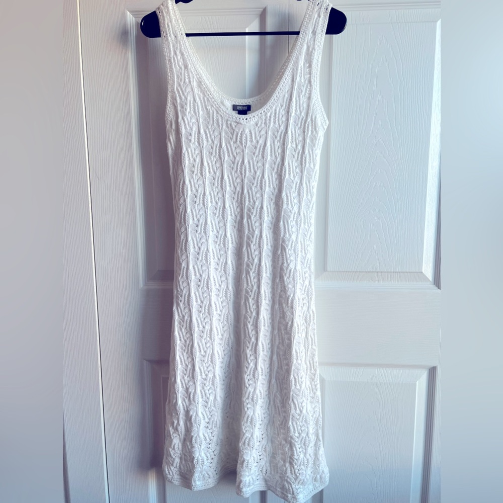 Kenneth Cole Reaction Crochet Lined Dress sz